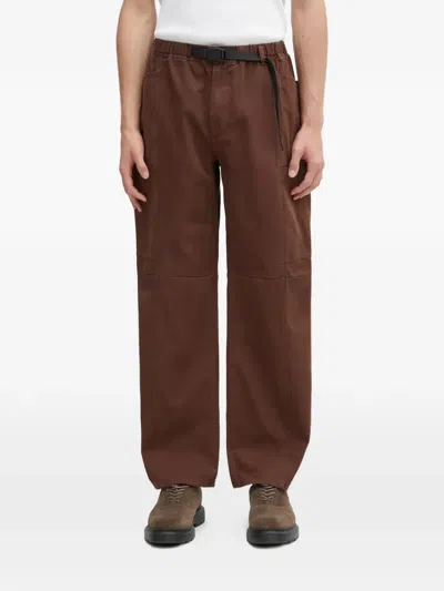 Gramicci Voyager Belt Trousers In Brown