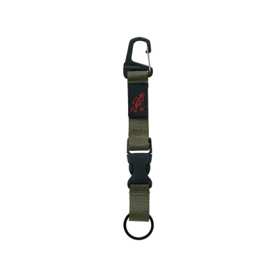 Gramicci Webbing Key Holder Deep Olive In Green