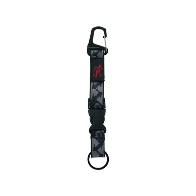 Gramicci Webbing Key Holder Zig Zag In Black