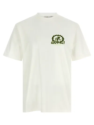 GRAMICCI WHITE EQUIPPED FOR DIRT T-SHIRT