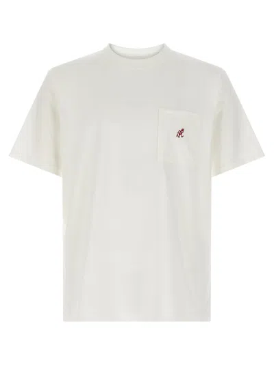 GRAMICCI WHITE ONE POINT T-SHIRT