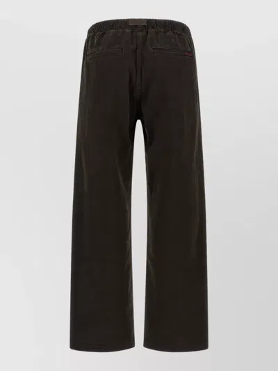 Gramicci Winter Twill Classic Loose Fit Trousers In Brown