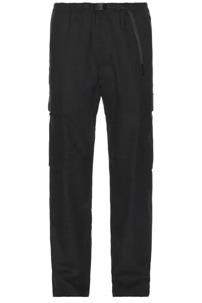 Gramicci Wool Cargo Pant In Charcoal Wool