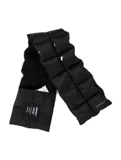 Pre-owned Gramicci Wool Shawl In Black