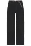 Gramicci X And Wander Nylon Double Knee Pant In Fossil Grey Pigment