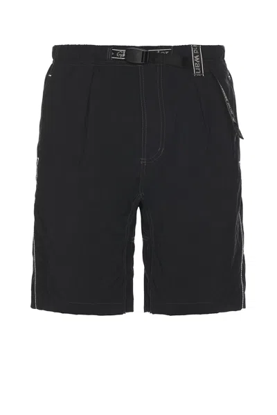 Gramicci X And Wander Nylon G-short In Black