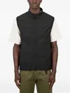 Gramicci Zip-up Vest In Black