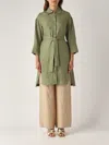 Gran Sasso Abitino M/l Con Cinta Dress In Green
