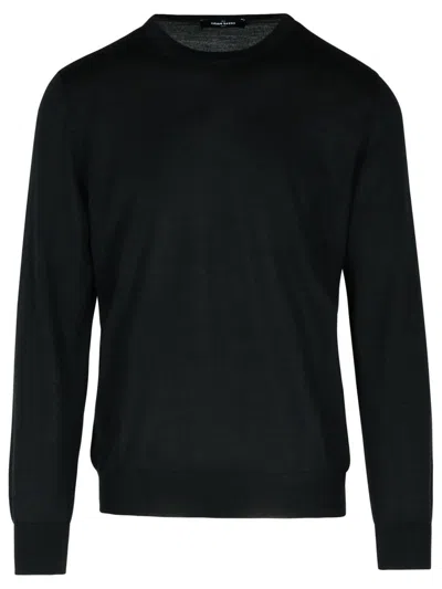 Gran Sasso Black Cashmere Blend Sweater