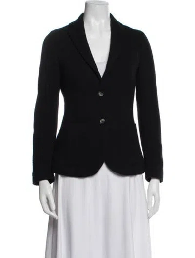 Pre-owned Gran Sasso Blazer In Black