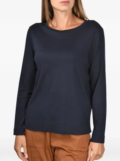 Gran Sasso 마리나라 긴소매 풀오버 In Blue