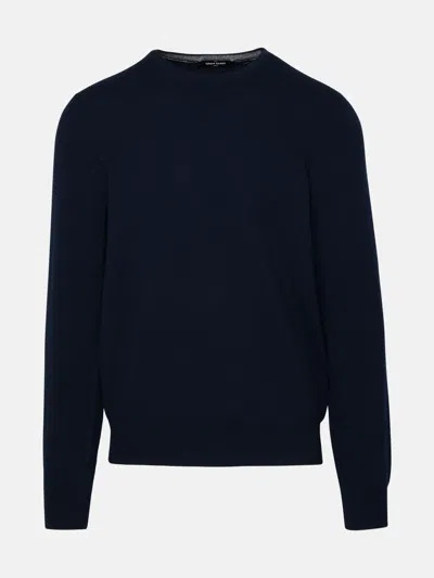 Gran Sasso Blue Cashmere Sweater