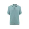 Gran Sasso Polo Knitting Pattern In Blue  In Blue