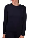 Gran Sasso Blue Virgin Wool Crew Neck Sweater In Blue