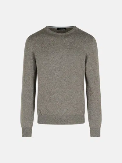 Gran Sasso Brown Cashmere Sweater