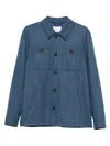 Gran Sasso Button-fastening Patch-pocket Jacket In Blue