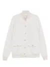 Gran Sasso Button-fastening Patch-pocket Jacket In Neutral