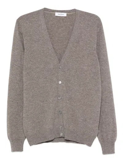 Gran Sasso Button-front Cardigan In Gray
