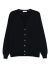 Gran Sasso Button-front Wool Cardigan In Blue