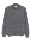 Gran Sasso Button-pockets Cardigan In Gray