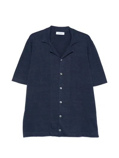 Gran Sasso Button-fastening Shirt In Blue