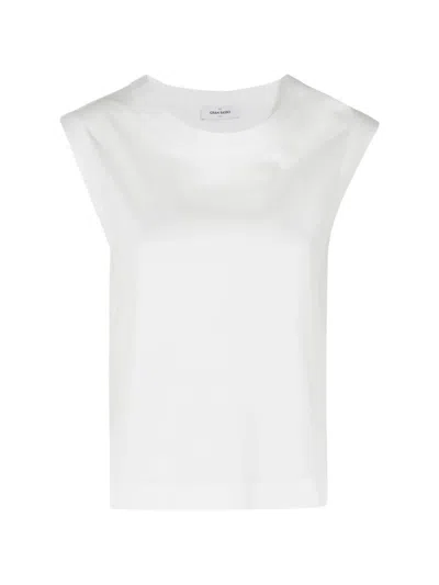 Gran Sasso Cap-sleeve T-shirt In White