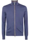 Gran Sasso Long Sleeves Sweater In Blue
