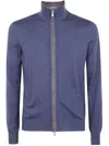 Gran Sasso Long Sleeves Sweater In Blue