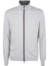 Gran Sasso Cardigan Full Zip "gransasso" Jacket In White