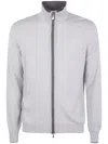 Gran Sasso Cardigan Full Zip "gransasso" Jacket In Gray