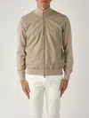 Gran Sasso Cardigan Full-zip In Maglia E Tessuto Cardigan In Neutral