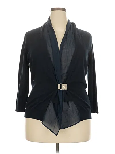 Gran Sasso Cardigan Sweater In Black