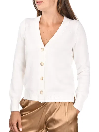 Gran Sasso Cardigan In White