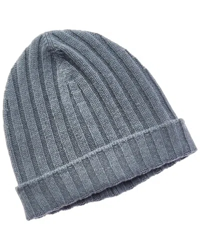 Gran Sasso Cashmere Beanie In Gray
