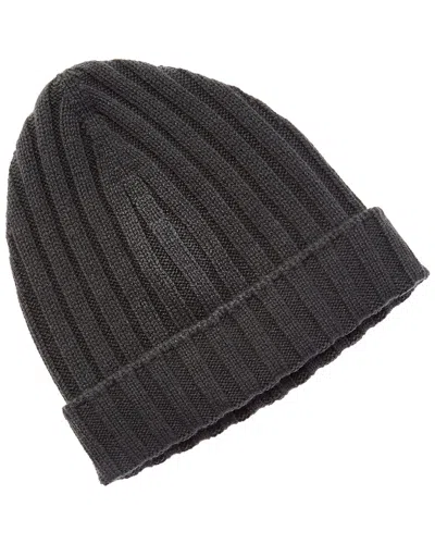 Gran Sasso Cashmere Beanie In Gray