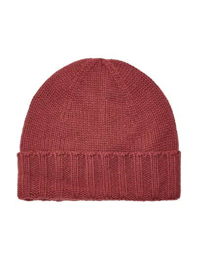 Gran Sasso Cashmere Hat Color Ruggine  In Red