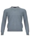 Gran Sasso Elegant Cashmere Sweater In Chic Gray