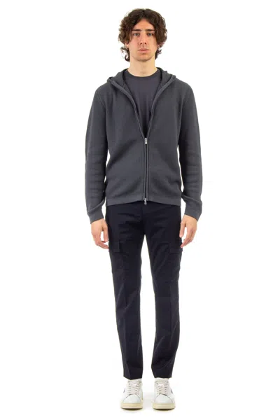 Gran Sasso Chic Knit Sweater For All Seasons In Blue
