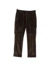 Gran Sasso Corduroy Drawstring Cargo Pants In Multi