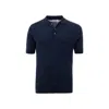 Gran Sasso Short-sleeved Knitted Polo Shirt
