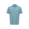 Gran Sasso Cotton Polo Piquet Azzurro