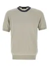 Gran Sasso T-shirt Knitting Pattern Sand  In Gray