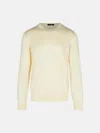 Gran Sasso Cream Cashmere Blend Sweater In Cream