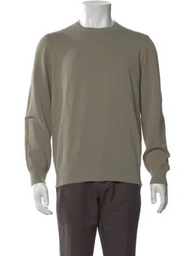 Pre-owned Gran Sasso Crew Neck Long Sleeve Pullover In Neutral