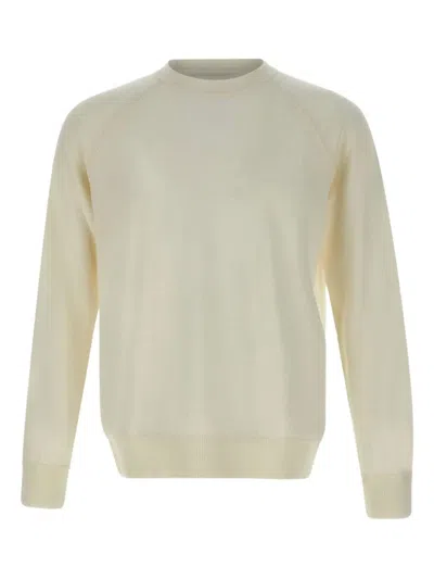 Gran Sasso Crew-neck Sweater In White
