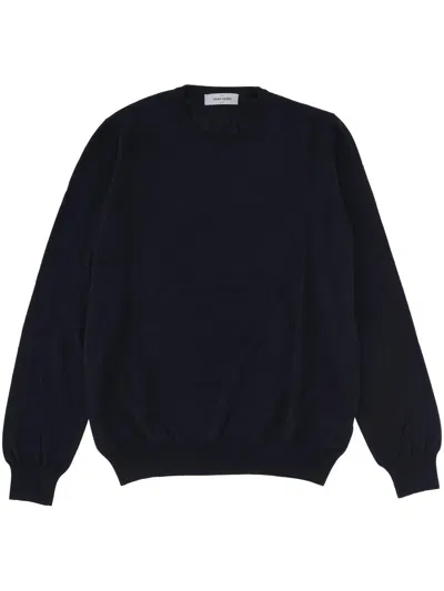 Gran Sasso Crew Neck Sweater In Blue