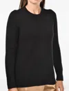 Gran Sasso Crew-neck Sweater In Black