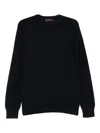 Gran Sasso Crew-neck Sweater In Black