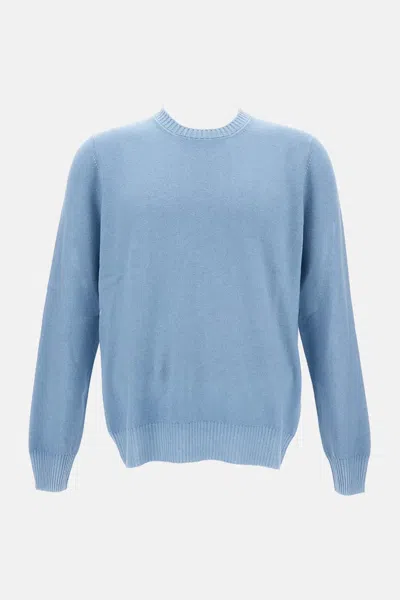 Gran Sasso Crew Neck Sweater In Blue
