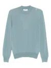 Gran Sasso Crew-neck Sweater In Blue